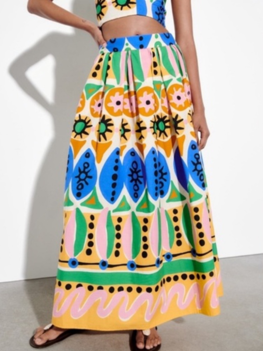Fun, Print Zara Skirt